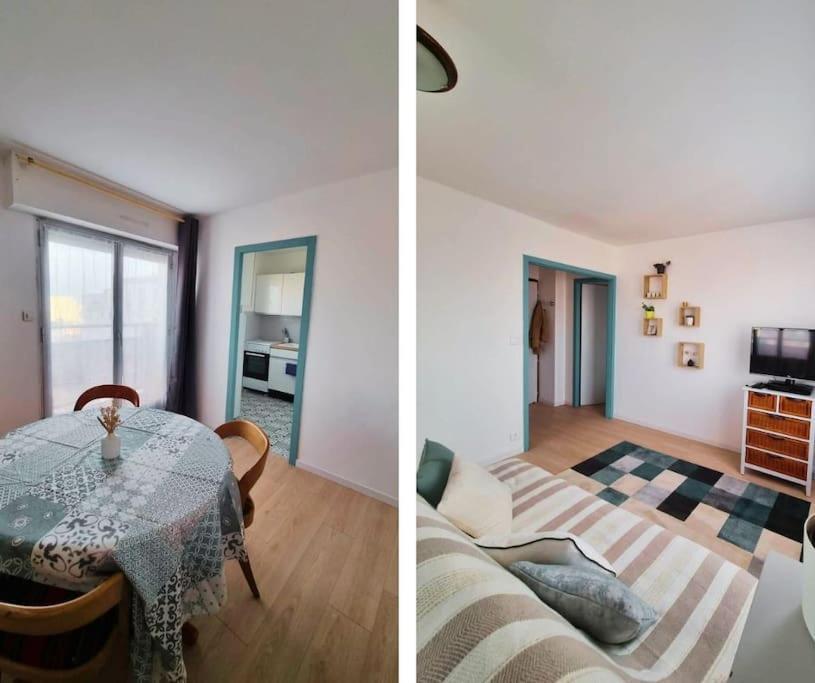 A 50m, T2 Dernier Etage Apartment *